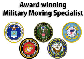 Award winning Military Moving Specialist